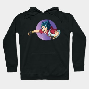 "Fight!" with Valt Aoi from Beyblade Burst Evolution / God Hoodie